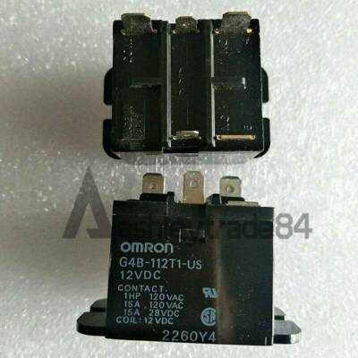 1PCS New OMRON G4B-112T1-US 12VDC Power Relay 4Pins 15A 120VAC