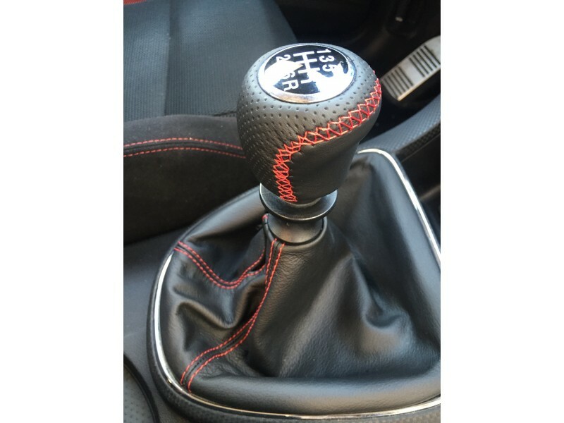 FIAT DUCATO II (1994-2006) Cuffia Leva Cambio 100% Vera Pelle - Foto 4