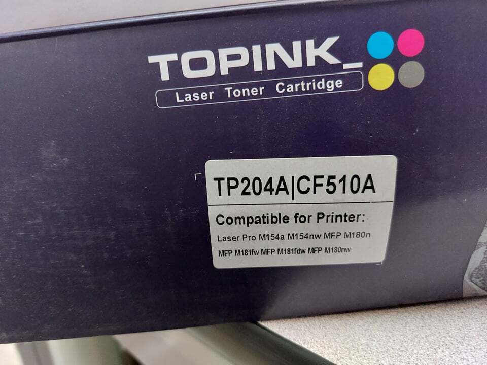 Topink TP204ACF511A Toner LaserJet Cyan Print Cartridge Compatible