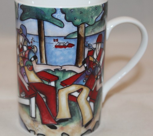 Eric Waugh Stone Age The Canadian Collection 2005 Coffee Mug Cup 10oz Chair (A) - Picture 6 of 12