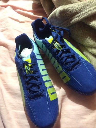 Puma Football Boots size 4.5 EvoSpeed 3.2 FG Womens Football Boots NEW Boxed - Picture 8 of 14
