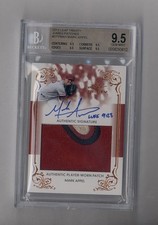 MARK APPEL 2013 LEAF TRINITY JUMBO 3 COLOR PATCH AUTO RC SP ASTROS BGS 9.5 10
