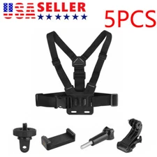 Chest Harness Strap Mount Accessories Adjustable For iPhone Android GoPro Hero