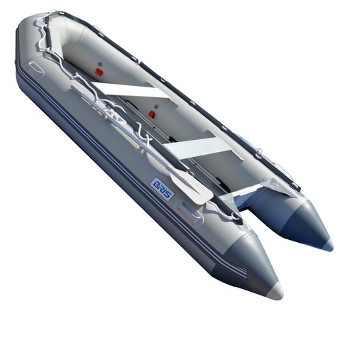BRIS 12,5 ft bote inflable bote inflable bote de rescate y buceo balsa barco de pesca - Imagen 7 de 11
