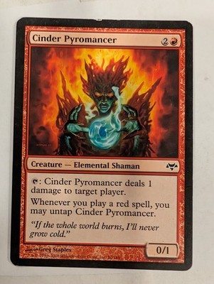 Cinder Pyromancer - Eventide - Magic the Gathering MTG Nice!