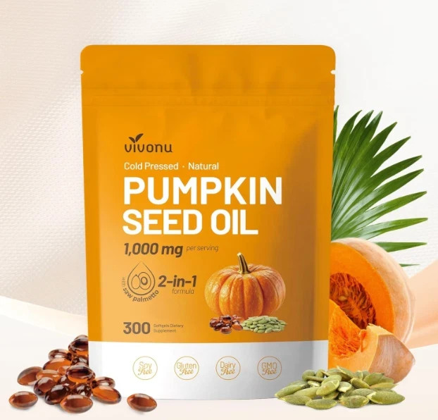 1000mg With Saw Palmetto 300 Softgels Prostate Health