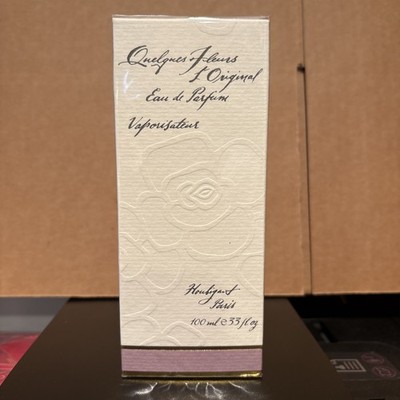 Houbigant Quelques Fleurs L Original EDP 3.3oz 100ml 1980s Sealed Vintage Sealed