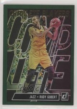 2019-20 Panini Donruss Complete Players Green Flood Rudy Gobert #20 0f72