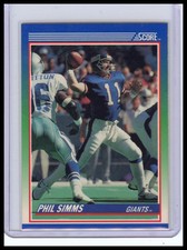 1990 Score 100 Hottest #7 Phil Simms