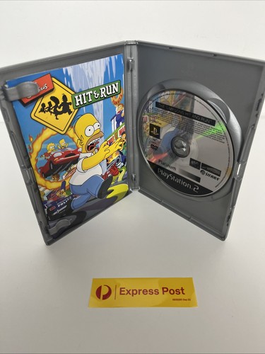 The Simpsons: Hit & Run (PlayStation 2, PS2) NEAR MINT DISC - FREE EXPRESS POST! - Picture 3 of 3