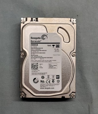 Seagate Barracuda ST2000DM001 2TB SATA 3.5'' HDD Hard Drive 0 Hours #2800