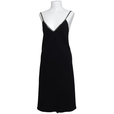 Ba&sh, Kleid, Größe: M, Slad Noir Lady Dress, Schwarz, Polyester, Einfarbig #FCb