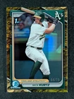 2024 Bowman Draft NICK KURTZ 64/75 1st Yellow Lunar Crater Refractor SP #BDC-56