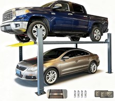 8500 Lbs Heavy Duty 4 Post Lift Car Lift 71 Max Storage Service 4 Post Parking