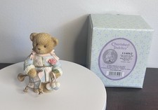Cherished Teddies Our Love Is the Greatest Gift Boy/Rose/Horn Figurine 2003