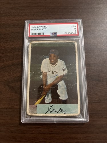Willie Mays #89 1954 Bowman card