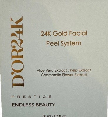 D OR24K Prestige Endless Beauty 24K Gold Facial Peel System New Sealed Mask