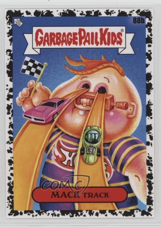 2024 Topps Garbage Pail Kids: Kids At Play Black #88b Mack Track front