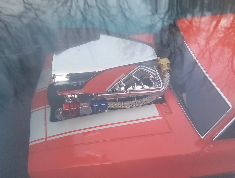 Vintage 1969 Camaro Muscle Machines Street Rod  1/18 Diecast Toy Car - Image 3 of 4