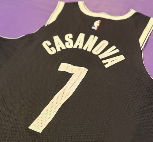 Authentic Nike Dri Fit ADV Brooklyn Nets Icon Edition #7 Casanova Jersey 52 XL - Picture 5 of 5