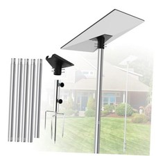 Starlink Gen 3 Ground Pole Mount Kit, 10ft Adjustable Stainless Steel Mounting