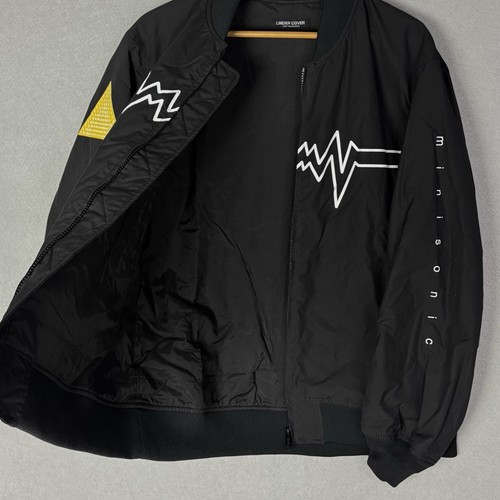 RARE Undercover Jun Takahashi Brain Castle Punk Floyd Bomber Jacket Size 2-M - Bild 5 von 17