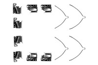 Bosch ZubehöRsatz, Scheibenbremsbelag 1 987 474 279 FüR Toyota