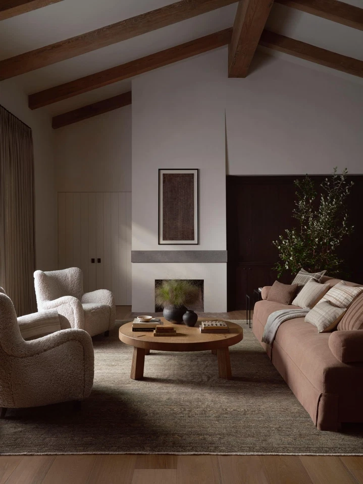 Amber Lewis Molly Collection MOL-05 Lagoon/Natural 3'-0" x 5'-0" Low Pile Acc... - Imagem 2 de 4