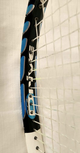 Babolat Tennis Racket Pure Drive Cortex system size #4 4 1/2 blue and black Mult - Picture 8 of 19