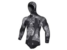 C4 H. Dessault Muta Da Apnea Mimetica Black Side Giacca 5mm