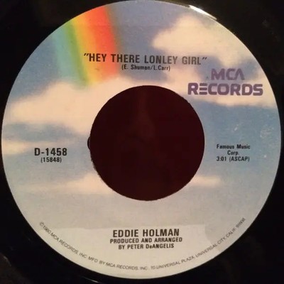 Tyrone Davis / Eddie Holman Can I Change My Mind / Hey There Lonely Girl