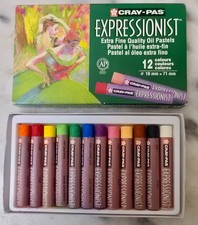 Cray-Pas Expressionist Oil Pastel 12 Color Assortment NEW
