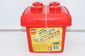 4103 Lego Creator Basic Set Fun With Bricks 200 Pieces Red Bucket - NEW - 