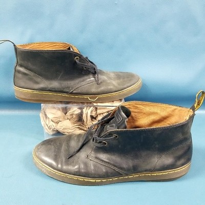 Dr. Martens Cabrillo Black Leather Desert Lace-Up Chukka 