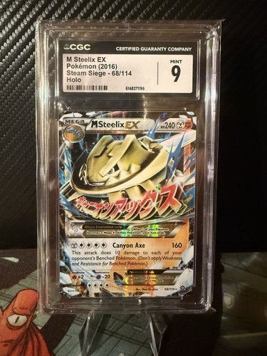 M Steelix-EX graded CGC 9 for sale on eBay