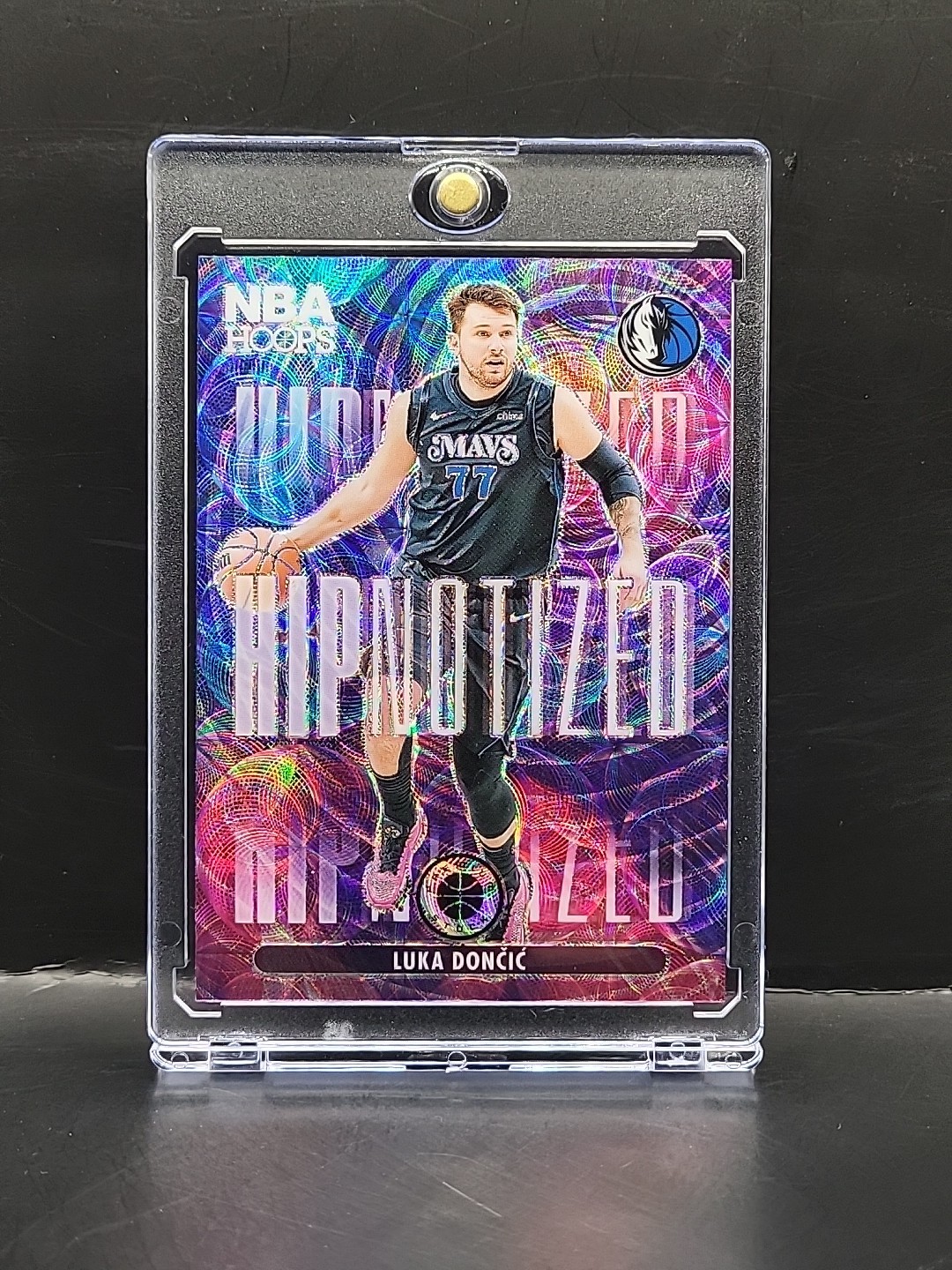Luka Doncic 2023-24 Panini NBA Hoops Premium Stock Scope HIPnotized SSP #9
