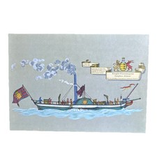 Postkarte AK Schiff Dampfer Rhein Bodensee Ungl. Württemberg Wilhelm