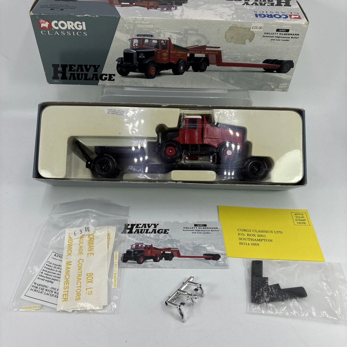 コーギー1/50スキャメル・コントラクター・ニコラスボギートレーラー