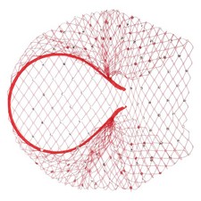 Mesh Veil Headband Bridal Headbands for Wedding with Rhinestones