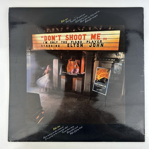 Elton John Don't Shoot Me I'm Only The Piano Player Vinyl LP Album w/Book VG+ - Picture 3 of 24