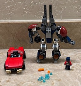 Lego Marvel Super Heroes 76077 Iron Man Detroit Steel Strikes Missing 2 Figs/Sti