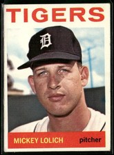 1964 Topps #128 Mickey Lolich VG/VG-EX