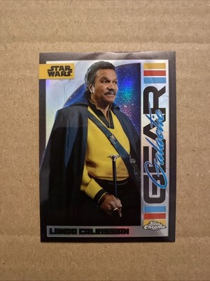 Star Wars Karte Topps Chrome 2024 Insert # GG-2 Lando Calrissian - Refractor