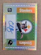 Chris Boswell 2025 Panini Donruss Optic Hash Mark Auto Holo Prizm #HM-CB