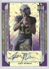 2021 Leaf Metal Draft Purple Marble /30 Jamie Newman #BA-JN1 Auto 04uh