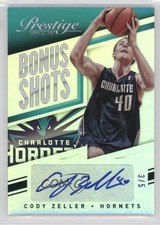 2014-15 Panini Prestige Bonus Shots Green Premium 3/5 Cody Zeller #78 Auto 0t1