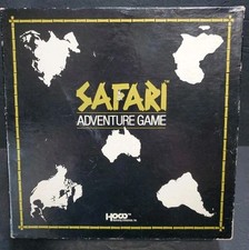 Safari Adventure Game 1985 Vintage How Marketing Enterprises, Inc Complete
