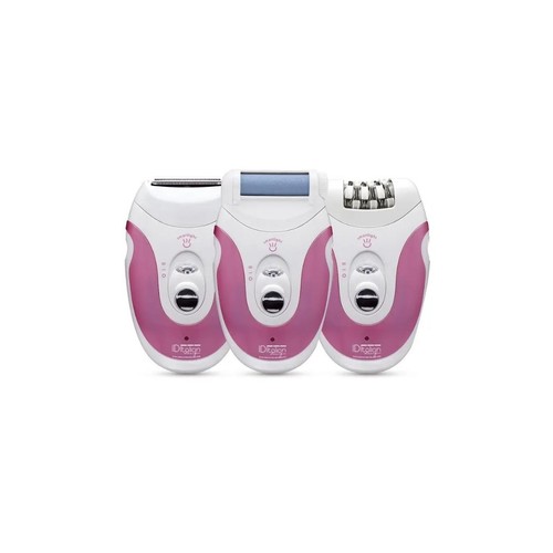Epilatore elettrico Smooth Epil 3in1 - 240V - Rosa /Bianco - DiItalian - Foto 2 di 2