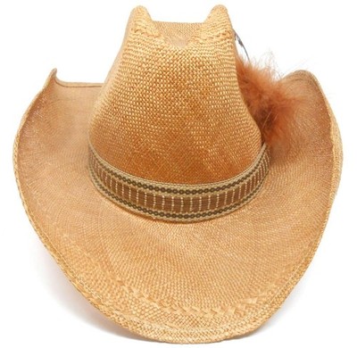 Vintage Koko Kooler Empire Builder Woven Straw Cowboy  display picture 1