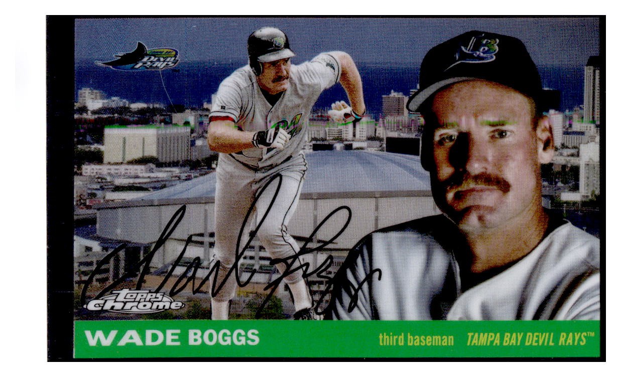 2025 Topps Chrome Platinum #55CV-73 Wade Boggs 1955 Topps City Variations